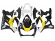 Billige Honda CBR900RR 929 Motorrad Verkleidung 2000-2001 - Weiss Gelb Glanzendes Schwarz