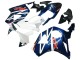 Billige Honda CBR900RR 954 Motorrad Verkleidung 2002-2003 - Weiss Dunkel Blau