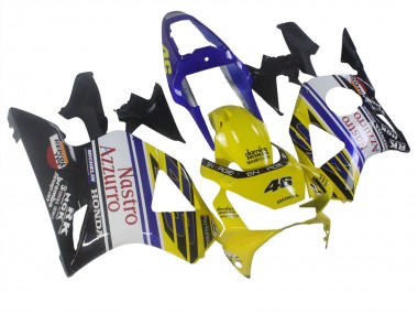 Billige Honda CBR900RR 954 Motorrad Verkleidung 2002-2003 - Blau Gelb Glanzendes Schwarz Rot Nastro Azzurro 46