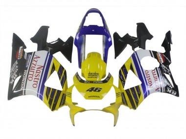 Billige Honda CBR900RR 954 Motorrad Verkleidung 2002-2003 - Blau Gelb Glanzendes Schwarz Rot Nastro Azzurro 46