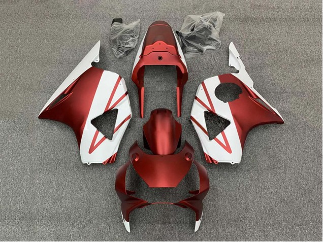 Billige Honda CBR900RR 954 Motorrad Verkleidung 2002-2003 - Weiss Rot