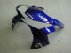 Billige Honda CBR900RR 954 Motorrad Verkleidung Kit 2002-2003 - Blau Glanzendes Schwarz