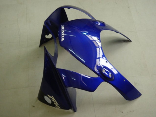 Billige Honda CBR900RR 954 Motorrad Verkleidung Kit 2002-2003 - Blau Glanzendes Schwarz