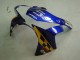 Billige Honda CBR900RR 954 Motorrad Verkleidung 2002-2003 - Blau Gelb Glanzendes Schwarz Telefonica MoviStar Castrol