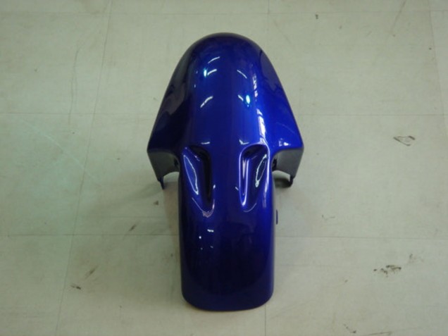 Billige Honda CBR900RR 954 Motorrad Verkleidung 2002-2003 - Blau Gelb Glanzendes Schwarz Telefonica MoviStar Castrol