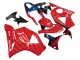 Billige Honda CBR900RR 954 Motorrad Verkleidung 2002-2003 - Rot Dunkel Blau Dunlop