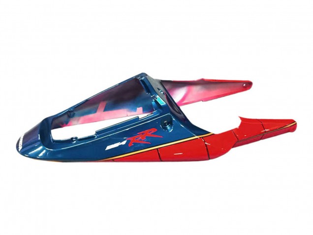 Billige Honda CBR900RR 954 Motorrad Verkleidung 2002-2003 - Rot Dunkel Blau Dunlop