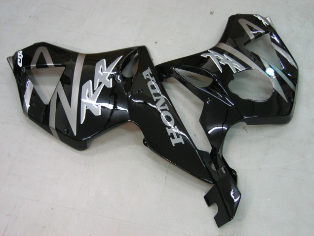 Billige Honda CBR900RR 954 Motorrad Verkleidung 2002-2003 - Silber Glanzendes Schwarz