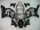Billige Honda CBR900RR 954 Motorrad Verkleidung 2002-2003 - Silber Glanzendes Schwarz