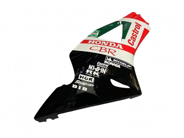 Billige Honda CBR900RR 954 Motorrad Verkleidung 2002-2003 - Weiss Rot Grun Glanzendes Schwarz Castrol