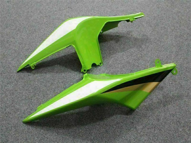 Billige Kawasaki EX250 Motorrad Verkleidung 2008-2012 - Grun Weiss Schwarz