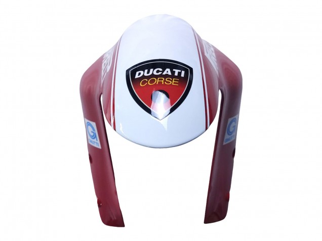 Billige Ducati 848/1098/1198 Motorrad Verkleidung 2007-2014 - Weiss Rot Glanzendes Schwarz Valsir Xerox