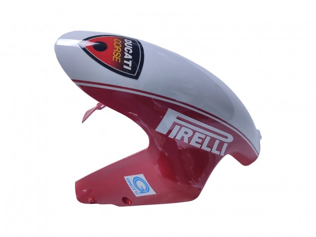 Billige Ducati 848/1098/1198 Motorrad Verkleidung 2007-2014 - Weiss Rot Glanzendes Schwarz Valsir Xerox