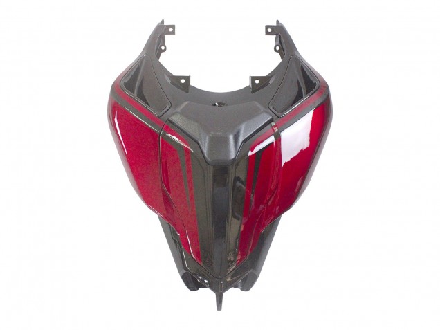 Billige Ducati 848 Motorrad Verkleidung 2007-2014 - Rot Glanzendes Schwarz