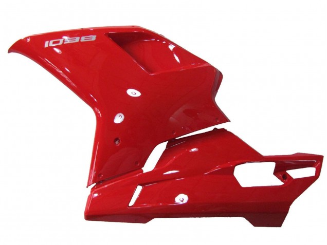 Billige Ducati 1098 Motorrad Verkleidung 2007-2014 - Rot