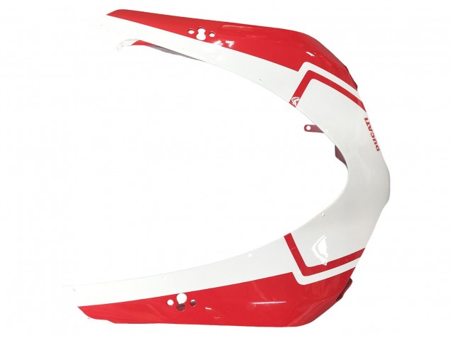 Billige Ducati 848/1098/1198 Motorrad Verkleidung 2007-2014 - Weiss Rot Glanzendes Schwarz