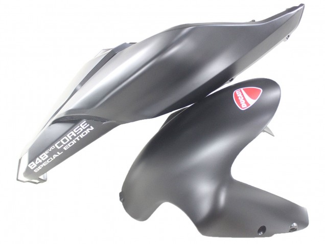 Billige Ducati 848 Motorrad Verkleidung 2007-2014 - Matt Grau
