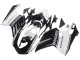 Billige Ducati 848/1098/1198 Motorrad Verkleidung 2007-2014 - Weiss Glanzendes Schwarz Corse
