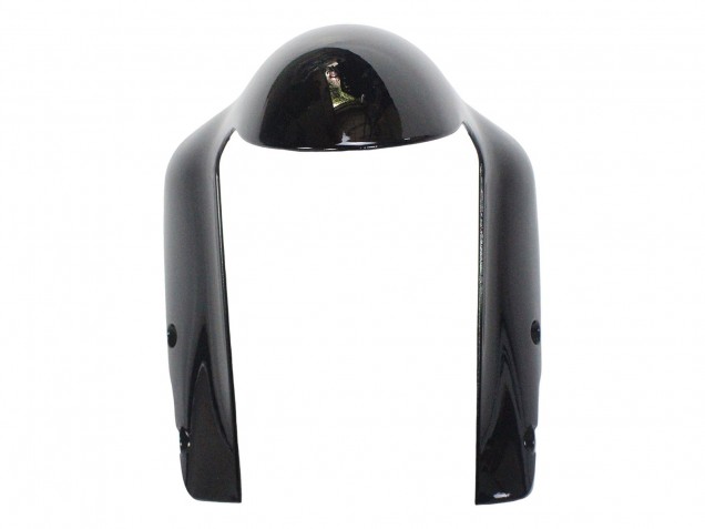 Billige Ducati 848/1098/1198 Motorrad Verkleidung 2007-2014 - Weiss Glanzendes Schwarz Corse