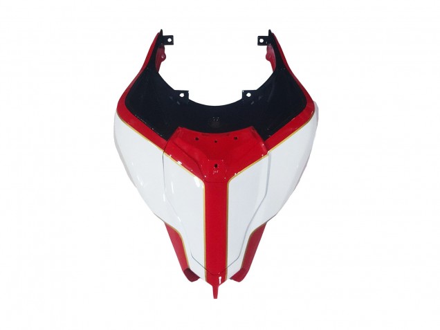 Billige Ducati 1098 Motorrad Verkleidung 2007-2014 - Weiss Rot Glanzendes Schwarz