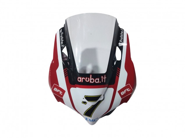 Billige Ducati Panigale 899/1199 Motorrad Verkleidung 2011-2014 - Weiss Rot Glanzendes Schwarz Aruba.it 7