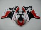 Billige Ducati 1199 Motorrad Verkleidung 2011-2014 - Weiss Rot Matt Schwarz