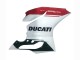 Billige Ducati Panigale 899 Motorrad Verkleidung 2011-2014 - Weiss Rot Glanzendes Schwarz
