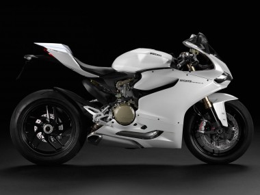 Billige Ducati 1199 Motorrad Verkleidung 2011-2014 - Weiss