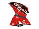Billige Ducati 959/1299 Motorrad Verkleidung 2015-2020 - Rot Glanzendes Schwarz Fiamm