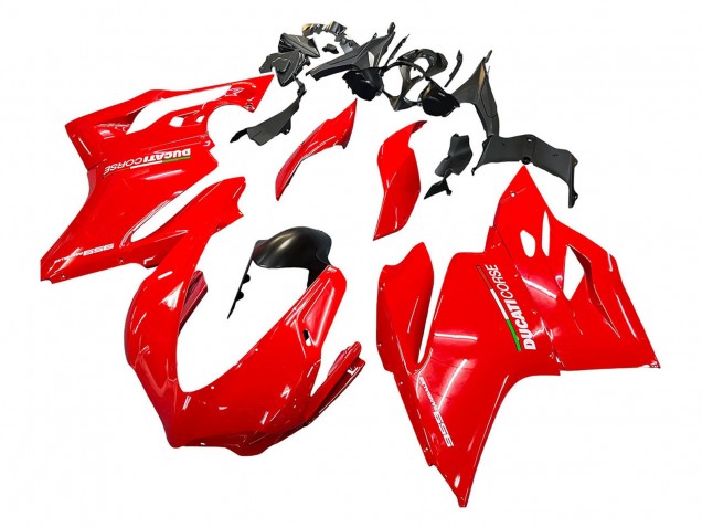 Billige Ducati 959 Motorrad Verkleidung 2015-2020 - Rot