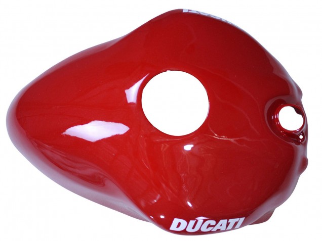 Billige Ducati 959/1299 Motorrad Verkleidung 2015-2020 - Weiss Rot Schwarz Aruba 7