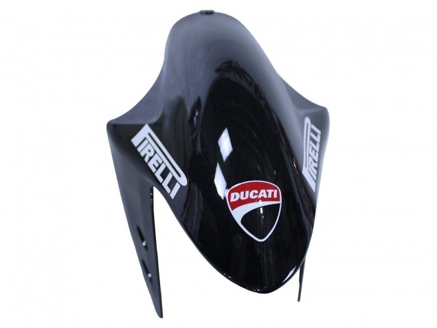 Billige Ducati 959/1299 Motorrad Verkleidung 2015-2020 - Weiss Rot Schwarz Aruba 7