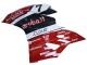 Billige Ducati 959/1299 Motorrad Verkleidung 2015-2020 - Weiss Rot Schwarz Aruba 7