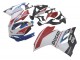 Billige Ducati 1299 Motorrad Verkleidung 2015-2020 - Weiss Rot Blau Matt Schwarz Unibat Flex-Box