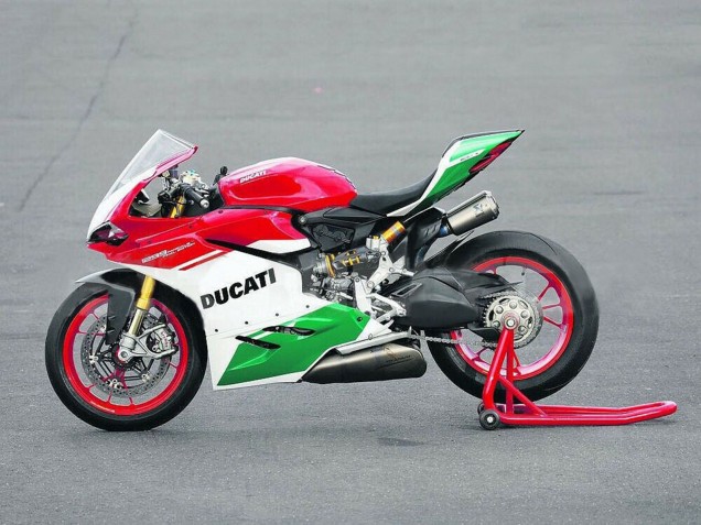 Billige Ducati 1299 Motorrad Verkleidung 2015-2020 - Weiss Rot Grun Matt Schwarz