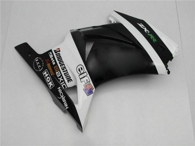 Billige Kawasaki EX250 Motorrad Verkleidung 2008-2012 - Weiss Schwarz Grun