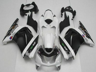 Billige Kawasaki EX250 Motorrad Verkleidung 2008-2012 - Weiss Schwarz Grun