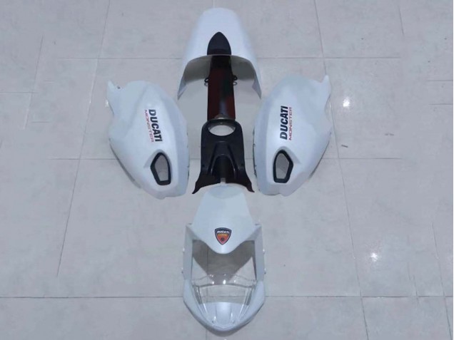 Billige Ducati Monster 696 796 1100 1100S Motorrad Verkleidung 2008-2012 - Weiss