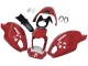 Billige Ducati Monster 696 796 1100 1100S Motorrad Verkleidung 2008-2012 - Rot Weiss