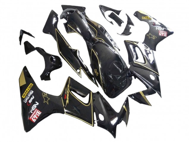 Billige Honda CBR125R Motorrad Verkleidung 2002-2006 - Glanzendes Schwarz Gold