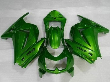 Billige Kawasaki EX250 Motorrad Verkleidung 2008-2012 - Grun Ninja