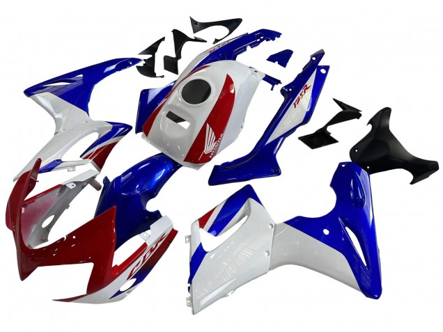 Billige Honda CBR125R Motorrad Verkleidung 2002-2006 - Weiss Blau Rot