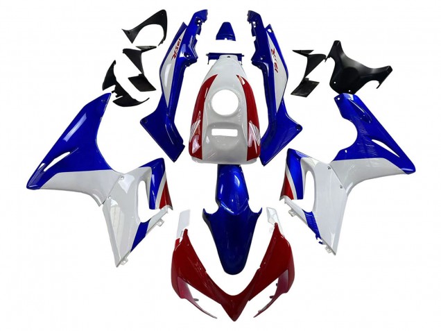 Billige Honda CBR125R Motorrad Verkleidung 2002-2006 - Weiss Blau Rot