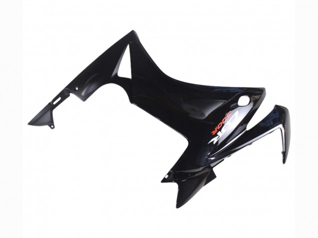 Billige Honda CBR500R Motorrad Verkleidung 2013-2015 - Glanzendes Schwarz Matt Schwarz