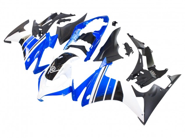 Billige Honda CBR500R Motorrad Verkleidung 2013-2015 - Blau Weiss Matt Schwarz