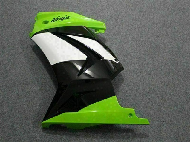 Billige Kawasaki EX250 Motorrad Verkleidung 2008-2012 - Grun Weiss Schwarz