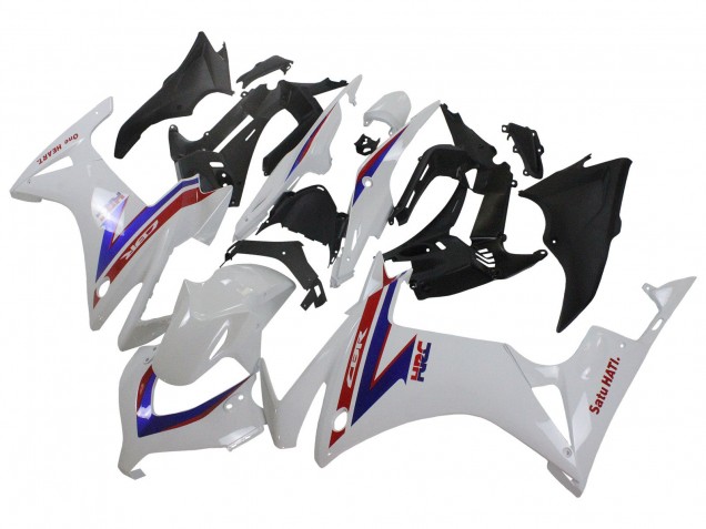 Billige Honda CBR500R Motorrad Verkleidung 2013-2015 - Weiss Rot Blau HRC