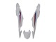 Billige Honda CBR500R Motorrad Verkleidung 2013-2015 - Weiss Rot Blau HRC