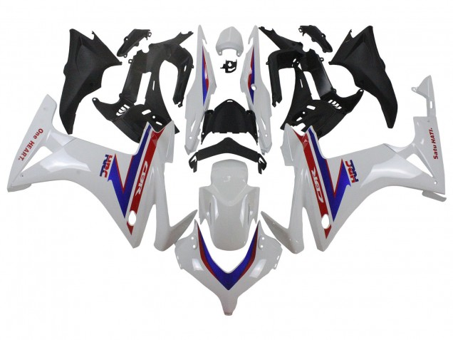 Billige Honda CBR500R Motorrad Verkleidung 2013-2015 - Weiss Rot Blau HRC