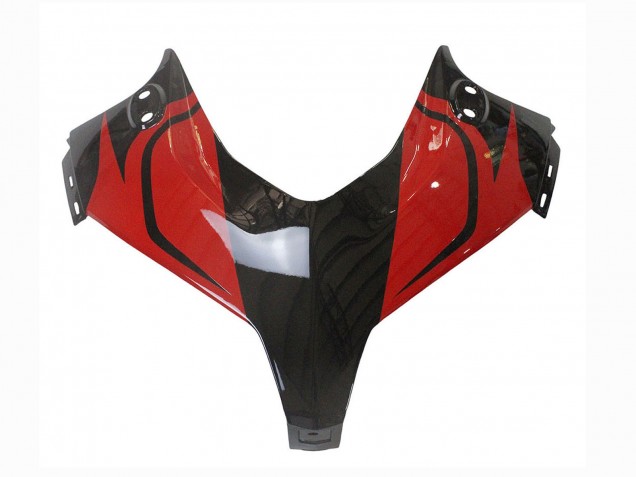 Billige Honda CBR500R Motorrad Verkleidung 2013-2015 - Rot Silber Glanzendes Schwarz
